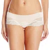Felina Entre-doux Cheeky Boyleg In Sugar Baby/white In Multi