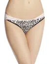 Felina Fabulous Modal Bikini Panty In Cheetah In Multi