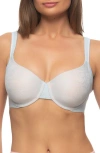 Felina Jessamine Smoothing Full Coverage Underwire Bra In Skyway