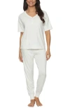 Felina Jessie Henley Pajamas In White