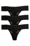 Felina Lace Thong In Black