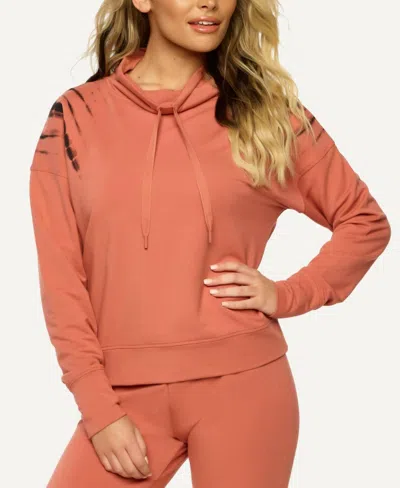 Felina Lassen Terry Sweatshirt In Clay In Orange