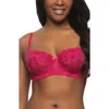 Felina Lola Underwire Bra In Red