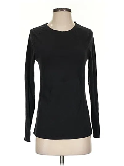 Pre-owned Felina Long Sleeve T-shirt In Black