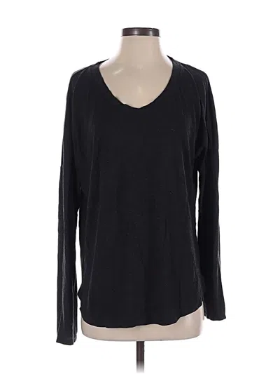 Pre-owned Felina Long Sleeve T-shirt In Black