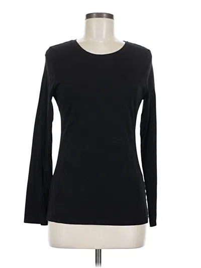 Pre-owned Felina Long Sleeve T-shirt In Black