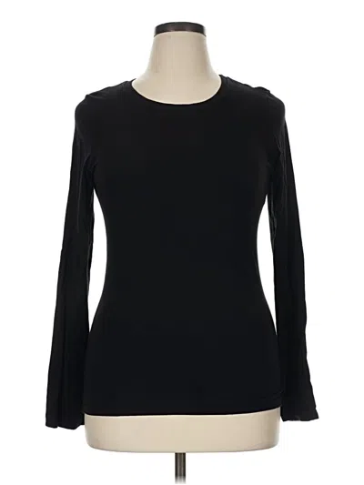 Pre-owned Felina Long Sleeve T-shirt In Black