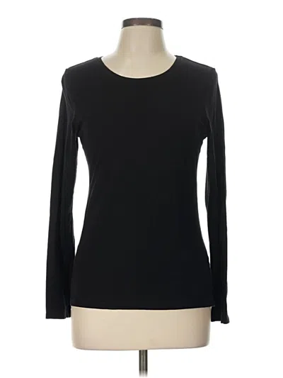 Pre-owned Felina Long Sleeve T-shirt In Black