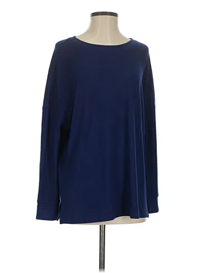 Pre-owned Felina Long Sleeve T-shirt In Blue