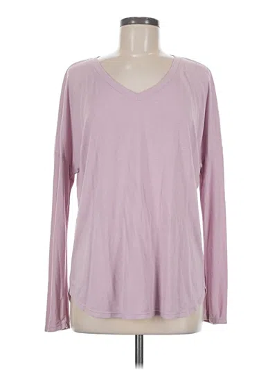 Pre-owned Felina Long Sleeve T-shirt In Pink