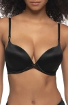 Felina Luscious Underwire Push-up Bra In Black