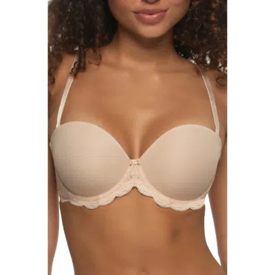 Felina Peridot Covertible Underwire Bra In Sugar Baby