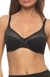Felina Prima Unlined Underwire Bra In Black