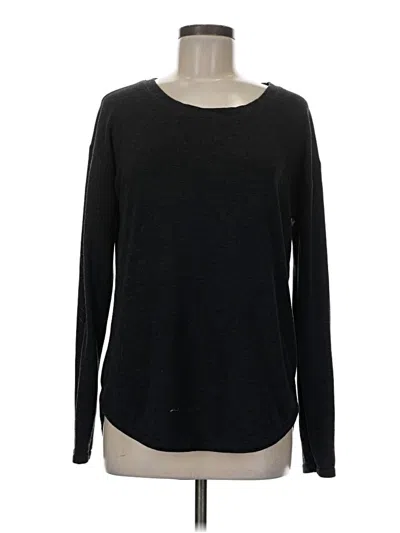 Pre-owned Felina Pullover Sweater In Black
