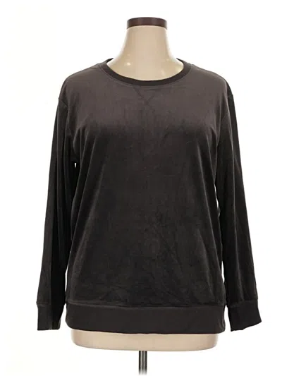 Pre-owned Felina Pullover Sweater In Black