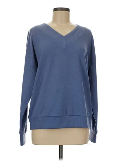 Pre-owned Felina Pullover Sweater In Blue