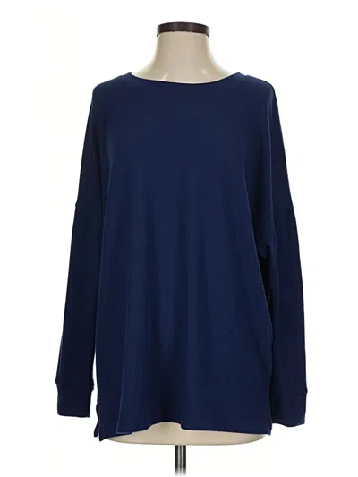 Pre-owned Felina Pullover Sweater In Blue