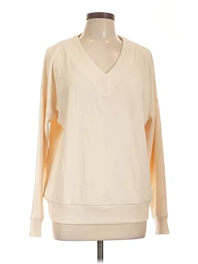 Pre-owned Felina Pullover Sweater In Ivory