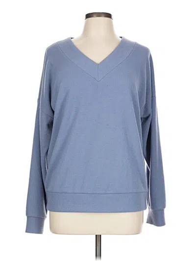 Pre-owned Felina Pullover Sweater In Purple