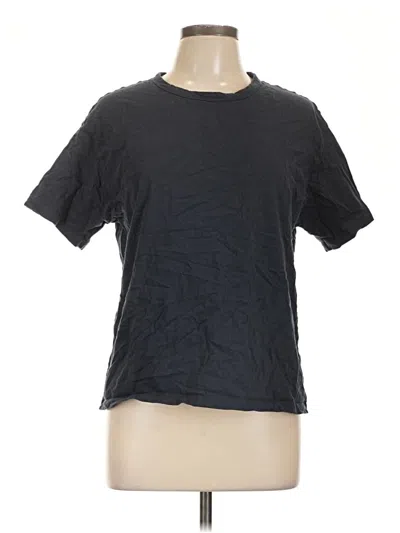 Pre-owned Felina Short Sleeve T-shirt In Black