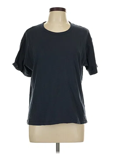 Pre-owned Felina Short Sleeve T-shirt In Black