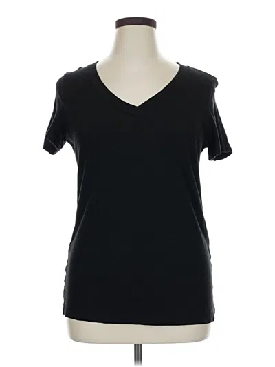 Pre-owned Felina Short Sleeve T-shirt In Black