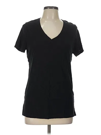 Pre-owned Felina Short Sleeve T-shirt In Black