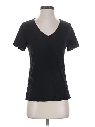 Pre-owned Felina Short Sleeve T-shirt In Black