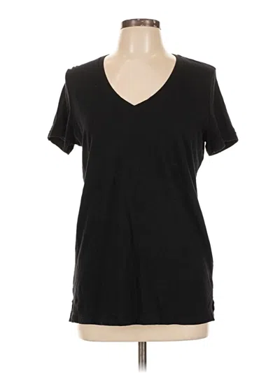 Pre-owned Felina Short Sleeve T-shirt In Black
