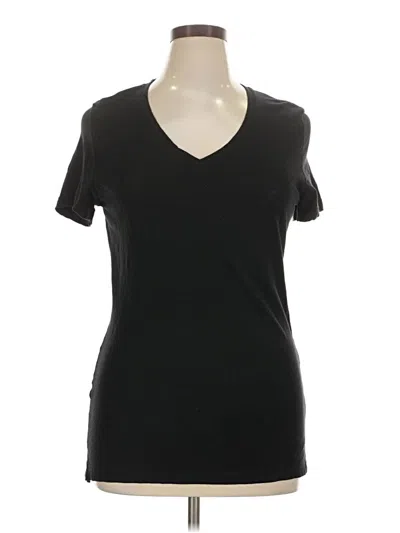 Pre-owned Felina Short Sleeve T-shirt In Black