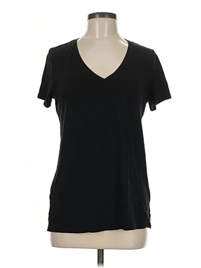 Pre-owned Felina Short Sleeve T-shirt In Black