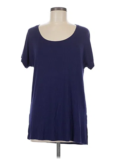 Pre-owned Felina Short Sleeve T-shirt In Blue