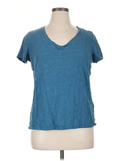 Pre-owned Felina Short Sleeve T-shirt In Blue