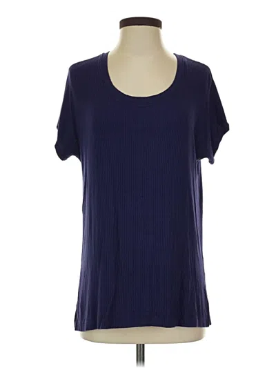 Pre-owned Felina Short Sleeve T-shirt In Blue