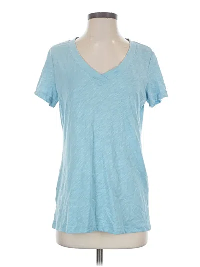 Pre-owned Felina Short Sleeve T-shirt In Blue