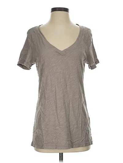 Pre-owned Felina Short Sleeve T-shirt In Gray