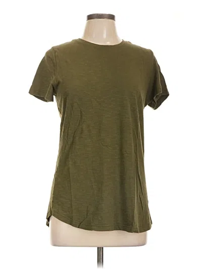 Pre-owned Felina Short Sleeve T-shirt In Green
