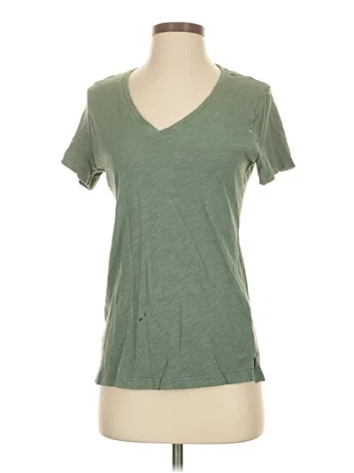Pre-owned Felina Short Sleeve T-shirt In Green