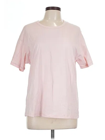 Pre-owned Felina Short Sleeve T-shirt In Pink