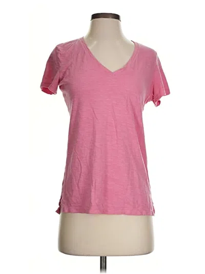 Pre-owned Felina Short Sleeve T-shirt In Pink