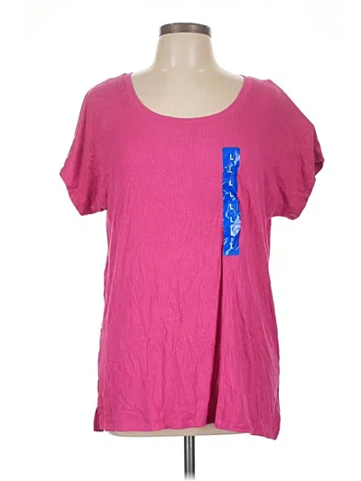 Felina Short Sleeve T-shirt In Pink