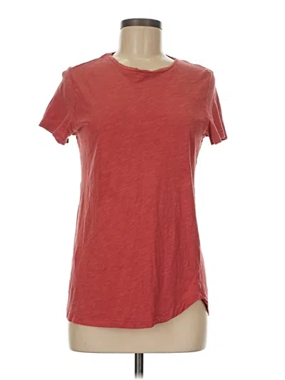 Pre-owned Felina Short Sleeve T-shirt In Red