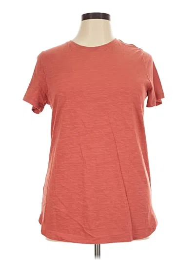 Pre-owned Felina Short Sleeve T-shirt In Red