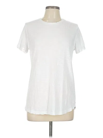 Pre-owned Felina Short Sleeve T-shirt In White