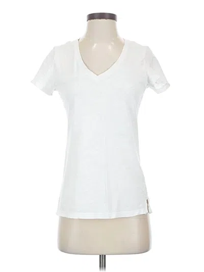 Pre-owned Felina Short Sleeve T-shirt In White