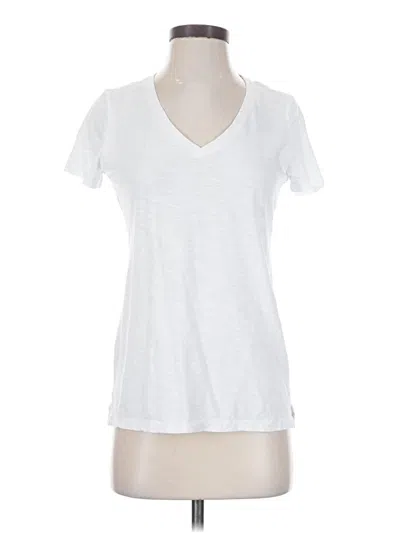 Pre-owned Felina Short Sleeve T-shirt In White