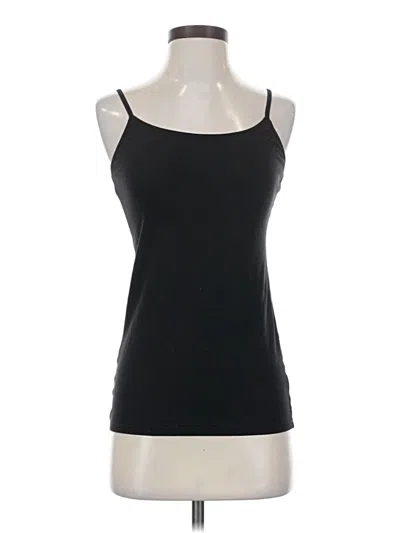 Pre-owned Felina Sleeveless Top Black Scoop Neck Tops