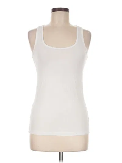 Pre-owned Felina Sleeveless T-shirt In Ivory