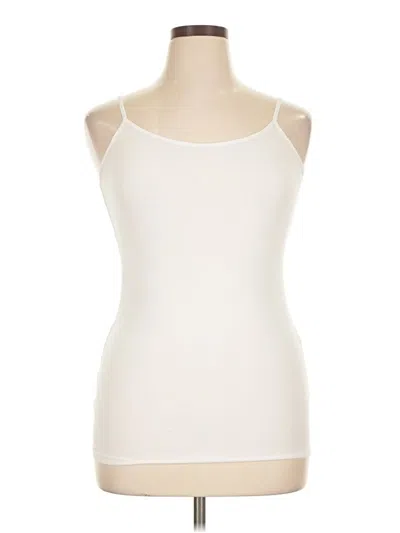 Pre-owned Felina Sleeveless T-shirt In White