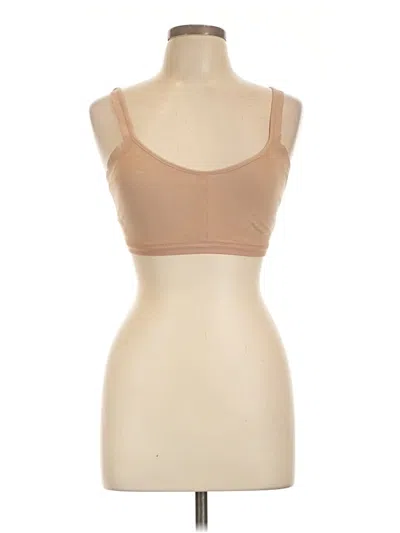 Pre-owned Felina Sports Bra In Tan